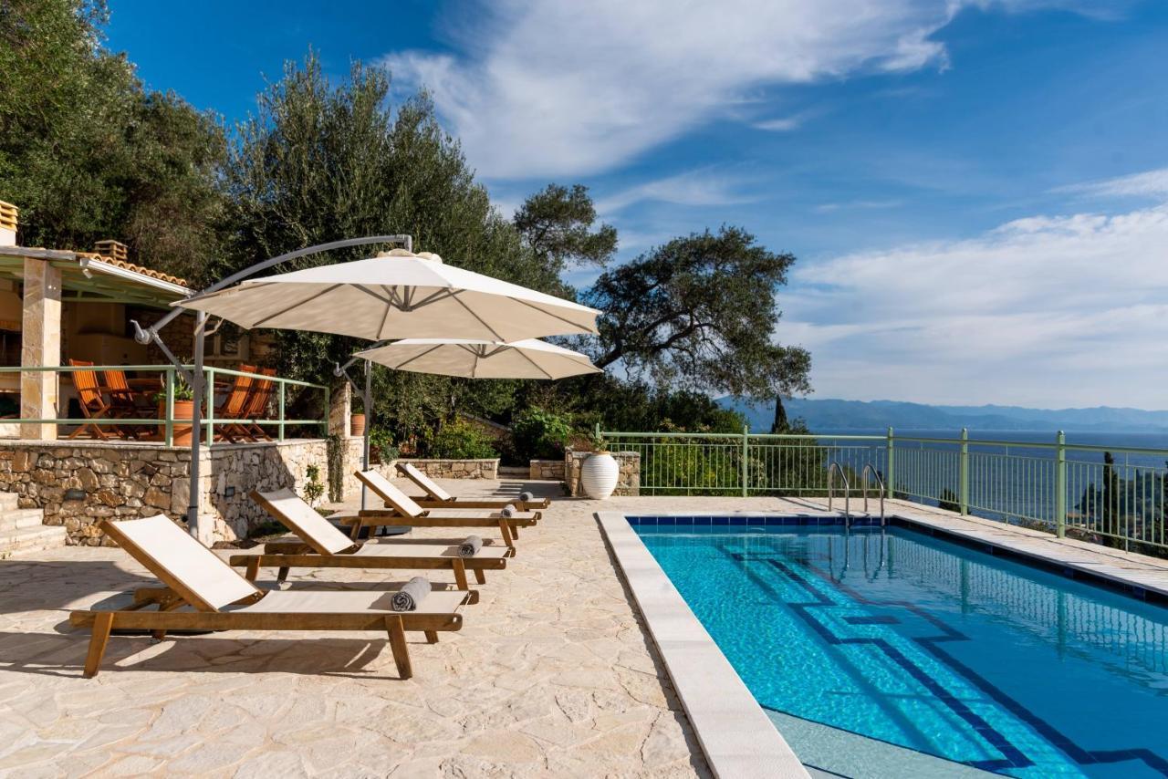 Loggos View House Villa Mastoratika Exteriör bild